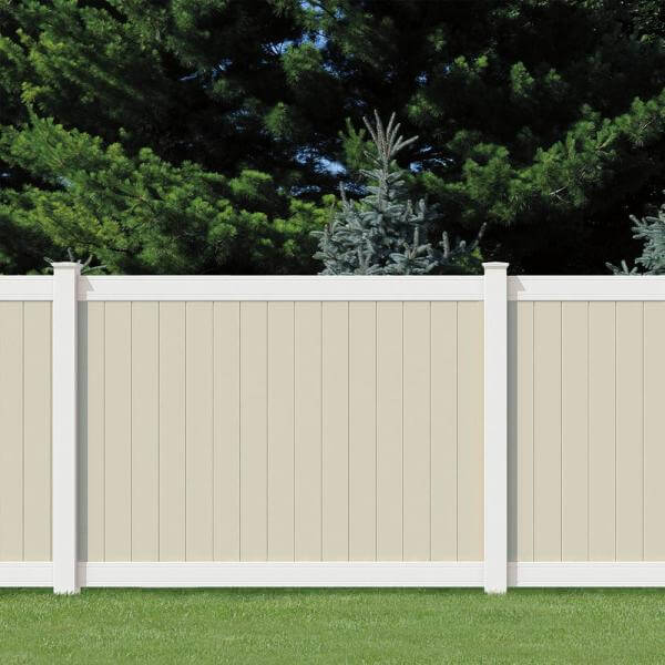 vinyl fence installation in etowah nc